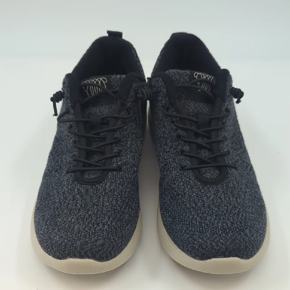 Woolloomooloo Belmont Black Slip-on Merino Wool Sneakers EU 39, US 8.5-9 - Picture 3 of 9